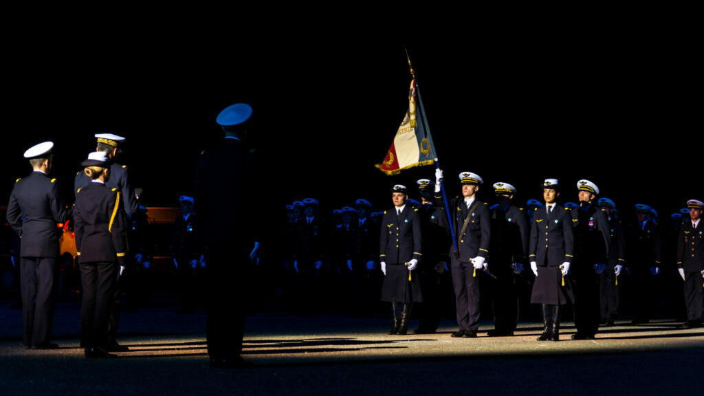 Night ceremony of the naming of the entry